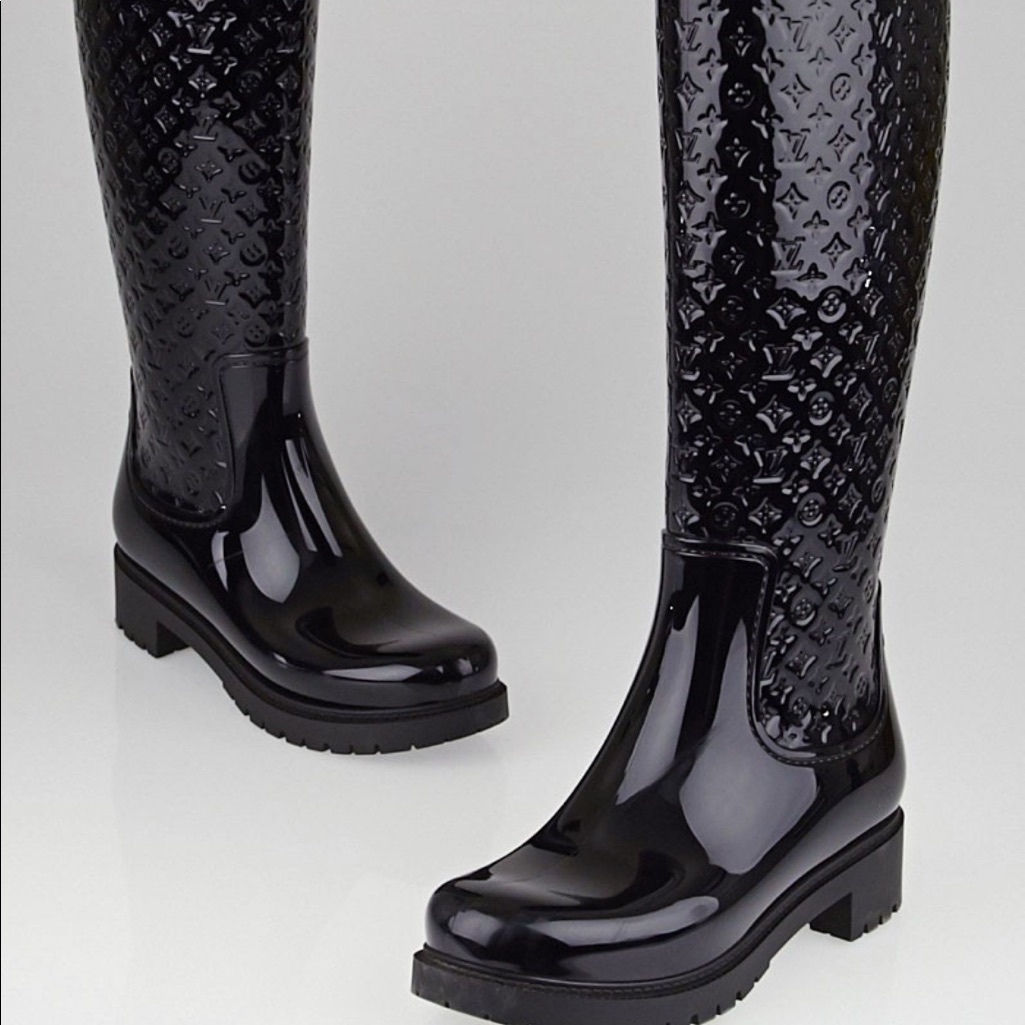 Louis Vuitton Rain Boots. Used. Size 5
